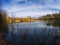 Romantic lake view Royalty Free Stock Photo