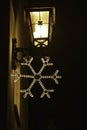 Romantic Latern And Snowflake