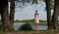 Romantic lighthouse near FasanenschlÃÂ¶sschen near Moritzburg Castle near Dresden in Saxony