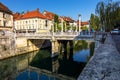 Romantic Ljubljana city center