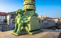 Romantic Ljubljana city center