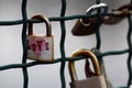 Romantic lovelocks in ZÃÂ¼rich, Switzerland