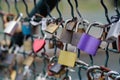 Romantic lovelocks in ZÃÂ¼rich, Switzerland