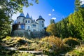 italy, Romantic medieval castles of Valle d\'Aosta - faiy tale Savoia (Savoy)