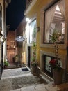 Romantic narrow street in the Taormina