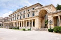 Old palace , city Corfu, Greece, Royalty Free Stock Photo