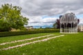 Romantic outdoors wedding venue Royalty Free Stock Photo