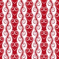 Romantic pattern with swirls