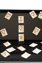Romantic post it notes Royalty Free Stock Photo