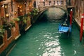 Romantic restaurant in Venice Royalty Free Stock Photo