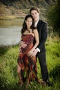 Romantic River Portraits Royalty Free Stock Photo