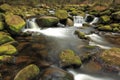 Romantic river Vydra in Bohemian Forest