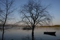 Romantic scene of Dojran lake, Macedonia