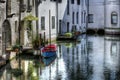 A Romantic Scene from Treviso in Veneto, Italy