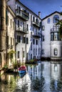 A Romantic Scene from Treviso in Veneto, Italy