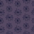 Romantic seamless vector floral pattern