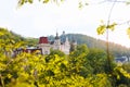 Romantic view of Karlovy Vary, Czech Republic Royalty Free Stock Photo