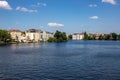 Romantic views of the river Dahme and Spree in Berlin Koepenick