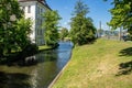 Romantic views of the river Dahme and Spree in Berlin Koepenick