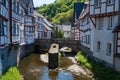 The romantic village of Monreal / Germany in the Eifel Royalty Free Stock Photo