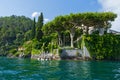 Villa del Balbianello on Lake Como, Lenno, Lombardia, Italy Royalty Free Stock Photo