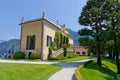 Villa del Balbianello on Lake Como, Lenno, Lombardia, Italy Royalty Free Stock Photo