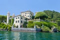 Villa del Balbianello on Lake Como, Lenno, Lombardia, Italy Royalty Free Stock Photo