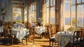 Romanticism Of A Nobleman\'s Hotel In Russia Before 1917