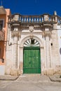 Romasi De Giorgi palace. Taurisano. Puglia. Italy.