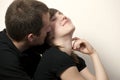 Romatic young couple Royalty Free Stock Photo