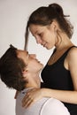 Romatic young couple Royalty Free Stock Photo