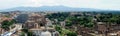 Rome aerial view from Vittorio Emanuele monument