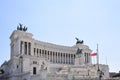 Rome, altar of the homeland. Monument to the king Vittorio Emanuele II