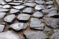 Rome (Ancient Roman road) Royalty Free Stock Photo