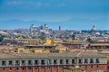 Rome, ancient via appia antica, one of the oldest roads in the world Royalty Free Stock Photo