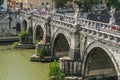 Rome, ancient via appia antica, one of the oldest roads in the world