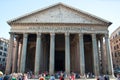 ROME-AUGUST 6: The Pantheon on August 6, 2013 in Rome, Italy.