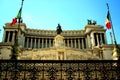 Rome Beautiful panorama of the city center.