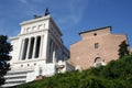 Rome-Buildings in the historical center.