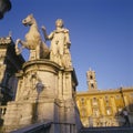 Rome: The Campidoglio Royalty Free Stock Photo