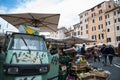 Rome, Campo de 'Fiori market Royalty Free Stock Photo