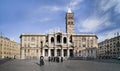 Rome chapel monks at day