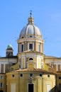 Rome church Santa Maria del Popolo Royalty Free Stock Photo