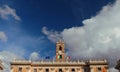 Rome City Hall tower on Capitoline Hill Royalty Free Stock Photo