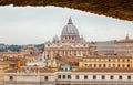 Rome city Vatican view