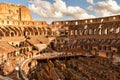 The Colosseum interior view