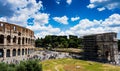 Rome Colosseum and The Arch of Constantine