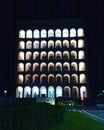 Rome EUR iconic benchmark building nightphotography