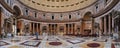 ROME-FEBRUARY 6: The interior of the Pantheon on February 6, 2014 in Rome, Italy. The Pantheon is a building in Rome, Italy to al