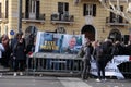 ROME FEBRUARY 29 2024 PROTEST DEMONSTRATION